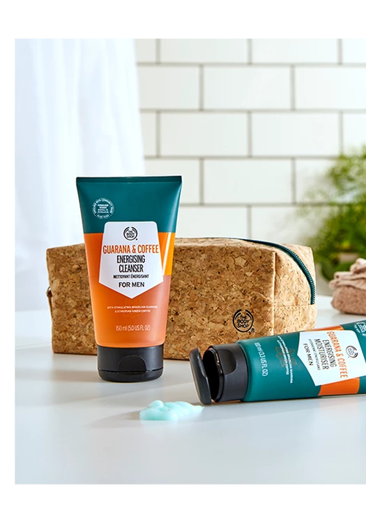 GUARANA & COFFEE ENERGISING CLEANSER FOR M