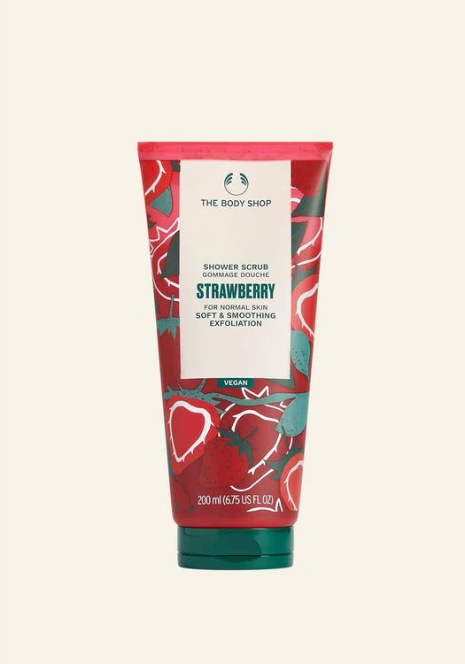 SHOWER SCRUB STRAWBERRY