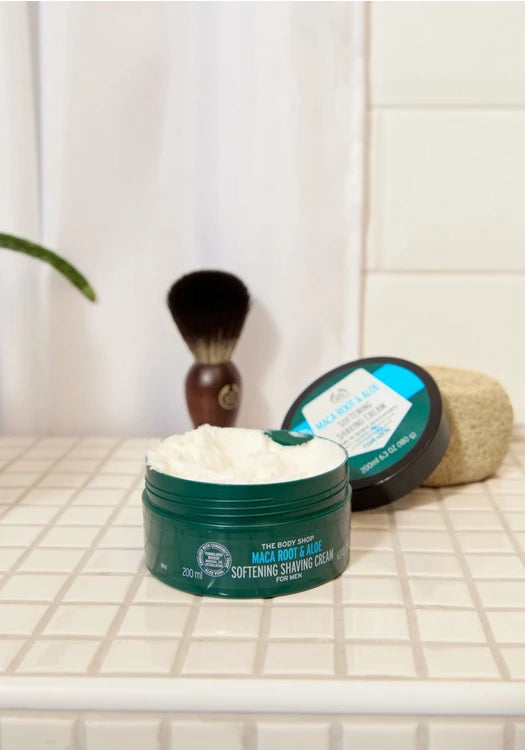 Maca Root & Aloe Softening Shaving Cream F