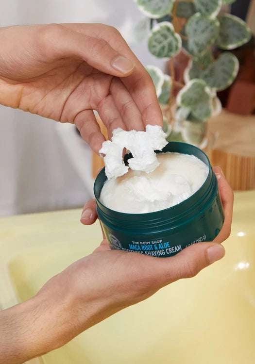 Maca Root & Aloe Softening Shaving Cream F